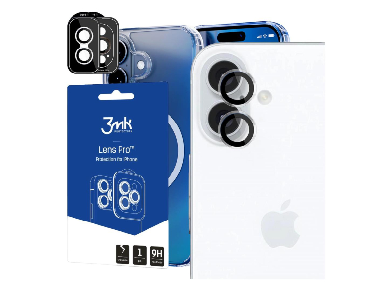 3mk Lens Protection Pro do iPhone 16 /16 Plus Transparent
